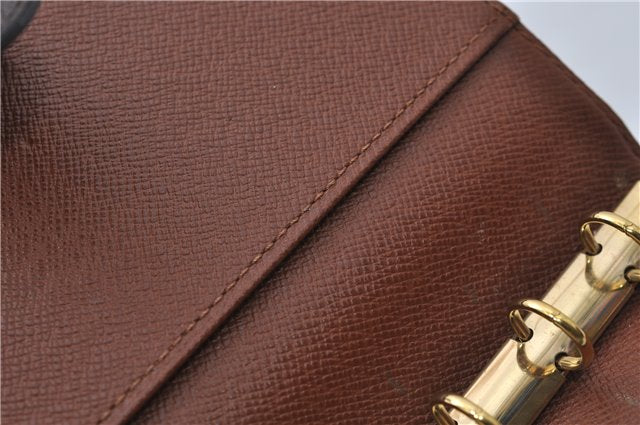 Authentic Louis Vuitton Monogram Agenda PM Day Planner Cover R20005 LV 8411D