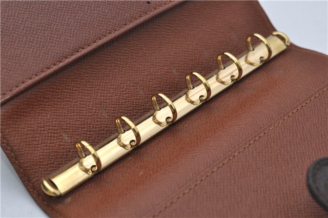 Authentic Louis Vuitton Monogram Agenda PM Day Planner Cover R20005 LV 8411D