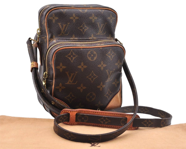 Authentic Louis Vuitton Monogram Amazone Shoulder Cross Body Bag M45236 LV 8414D