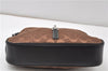 Authentic COACH Signature Shoulder Hand Bag Canvas Leather 6091 Brown 8414F