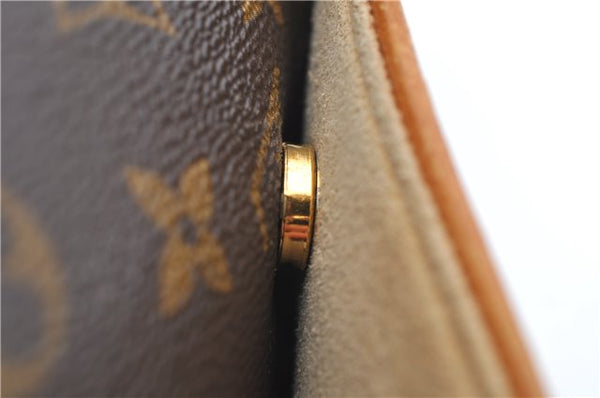 Authentic Louis Vuitton Monogram Pochette Twin GM Shoulder Bag M51852 LV 8416D