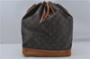 Authentic Louis Vuitton Monogram Noe Shoulder Bag M42224 LV 8419D