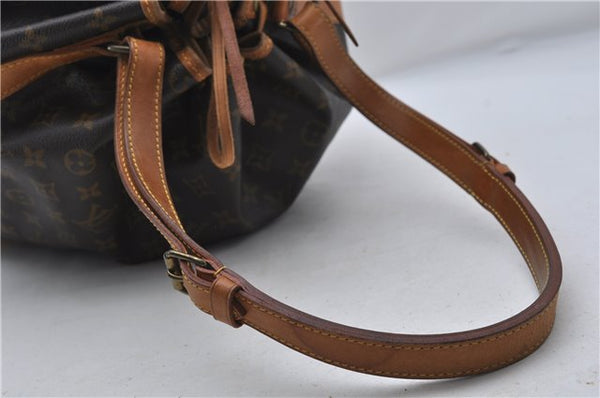 Authentic Louis Vuitton Monogram Noe Shoulder Bag M42224 LV 8419D