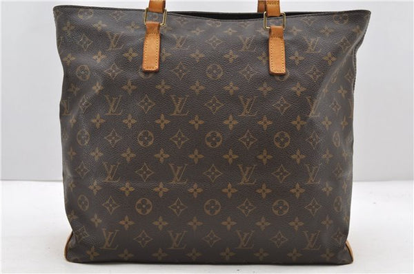 Authentic LOUIS VUITTON Monogram Cabas Mezzo Tote Bag M51151 LV 8420C