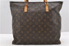 Authentic LOUIS VUITTON Monogram Cabas Mezzo Tote Bag M51151 LV 8420C
