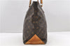 Authentic LOUIS VUITTON Monogram Cabas Mezzo Tote Bag M51151 LV 8420C