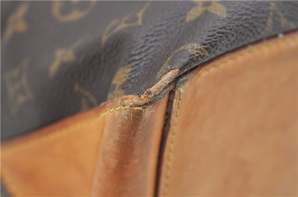 Authentic LOUIS VUITTON Monogram Cabas Mezzo Tote Bag M51151 LV 8420C