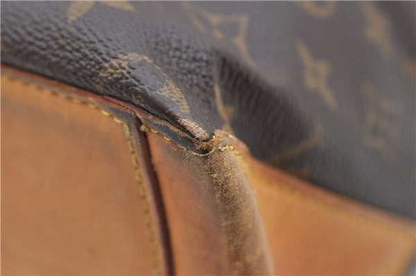 Authentic LOUIS VUITTON Monogram Cabas Mezzo Tote Bag M51151 LV 8420C