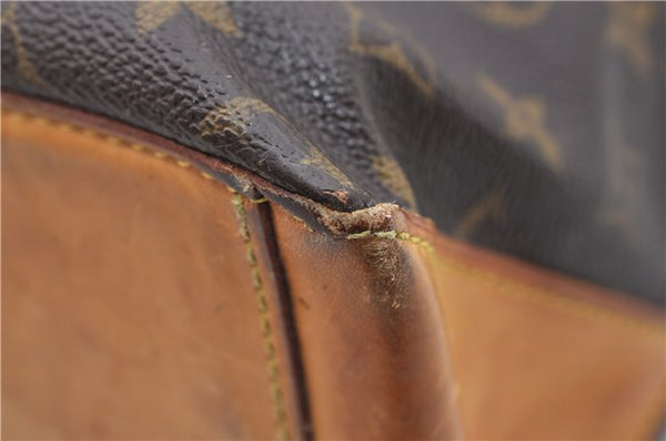 Authentic LOUIS VUITTON Monogram Cabas Mezzo Tote Bag M51151 LV 8420C