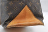 Authentic LOUIS VUITTON Monogram Cabas Mezzo Tote Bag M51151 LV 8420C