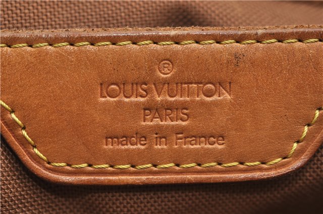 Authentic LOUIS VUITTON Monogram Cabas Mezzo Tote Bag M51151 LV 8420C