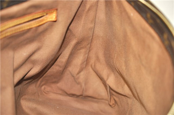 Authentic LOUIS VUITTON Monogram Cabas Mezzo Tote Bag M51151 LV 8420C