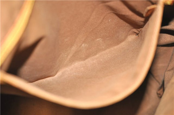 Authentic LOUIS VUITTON Monogram Cabas Mezzo Tote Bag M51151 LV 8420C