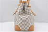 Auth LOUIS VUITTON Damier Azur Hampstead MM Shoulder Tote Bag N51206 LV 8422C