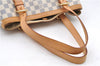 Auth LOUIS VUITTON Damier Azur Hampstead MM Shoulder Tote Bag N51206 LV 8422C