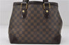 Authentic Louis Vuitton Damier Hampstead PM Shoulder Tote Bag N51205 LV 8422E