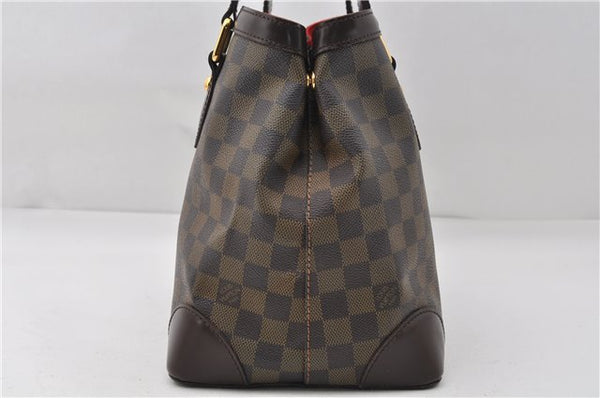 Authentic Louis Vuitton Damier Hampstead PM Shoulder Tote Bag N51205 LV 8422E