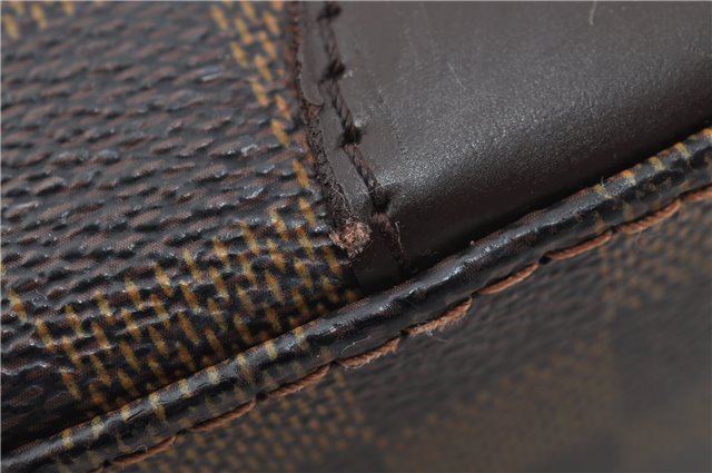 Authentic Louis Vuitton Damier Hampstead PM Shoulder Tote Bag N51205 LV 8422E