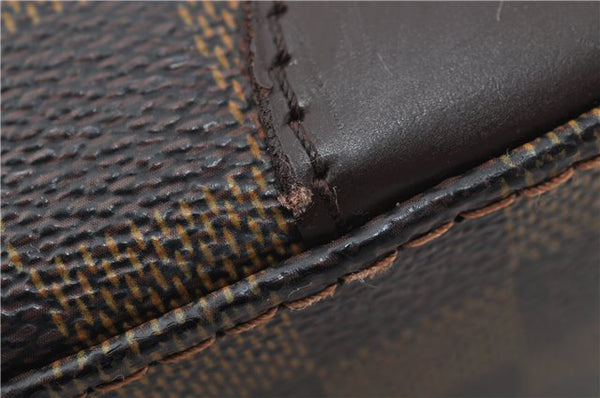 Authentic Louis Vuitton Damier Hampstead PM Shoulder Tote Bag N51205 LV 8422E