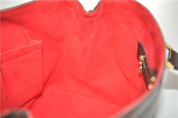 Authentic Louis Vuitton Damier Hampstead PM Shoulder Tote Bag N51205 LV 8422E