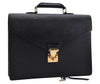 Authentic LOUIS VUITTON Epi Serviette Conseiller Black Briefcase M54422 LV 8424C