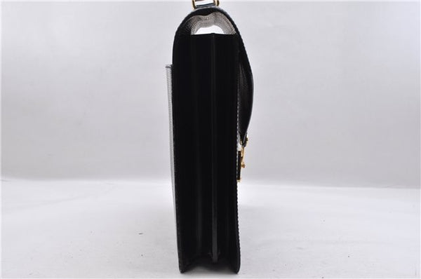 Authentic LOUIS VUITTON Epi Serviette Conseiller Black Briefcase M54422 LV 8424C
