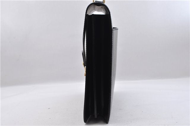 Authentic LOUIS VUITTON Epi Serviette Conseiller Black Briefcase M54422 LV 8424C