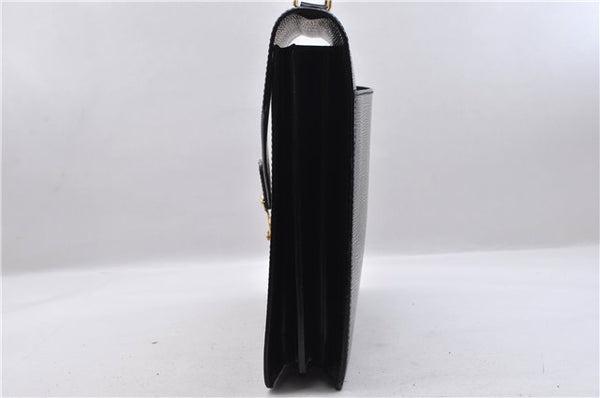 Authentic LOUIS VUITTON Epi Serviette Conseiller Black Briefcase M54422 LV 8424C