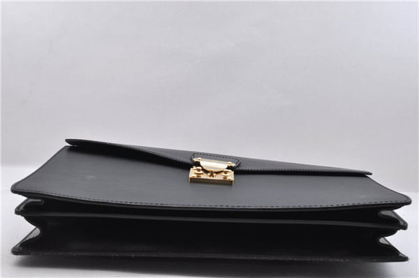 Authentic LOUIS VUITTON Epi Serviette Conseiller Black Briefcase M54422 LV 8424C