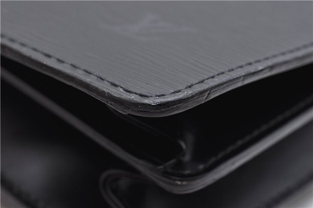 Authentic LOUIS VUITTON Epi Serviette Conseiller Black Briefcase M54422 LV 8424C