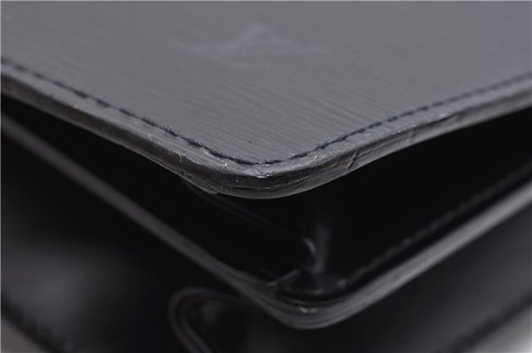 Authentic LOUIS VUITTON Epi Serviette Conseiller Black Briefcase M54422 LV 8424C