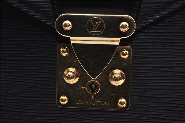 Authentic LOUIS VUITTON Epi Serviette Conseiller Black Briefcase M54422 LV 8424C