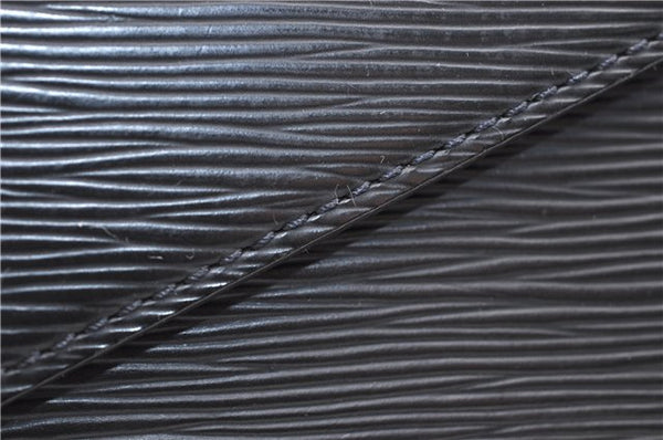 Authentic LOUIS VUITTON Epi Serviette Conseiller Black Briefcase M54422 LV 8424C