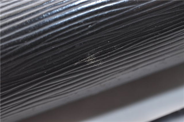 Authentic LOUIS VUITTON Epi Serviette Conseiller Black Briefcase M54422 LV 8424C