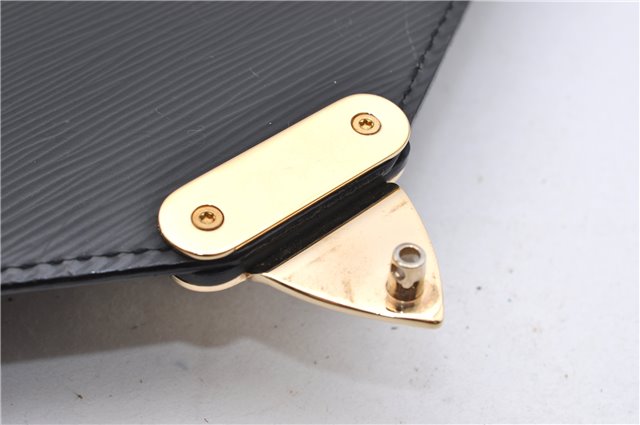 Authentic LOUIS VUITTON Epi Serviette Conseiller Black Briefcase M54422 LV 8424C