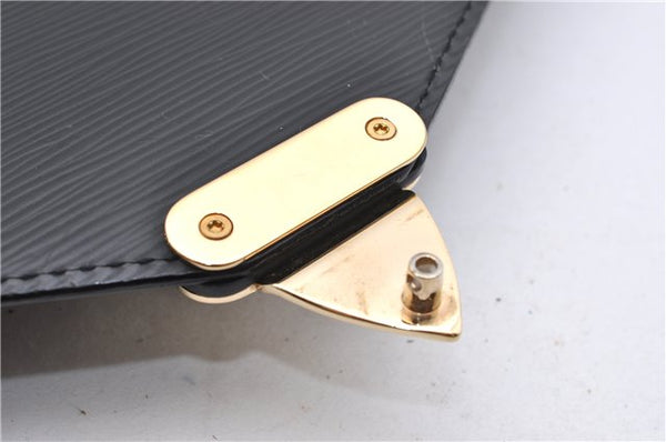 Authentic LOUIS VUITTON Epi Serviette Conseiller Black Briefcase M54422 LV 8424C