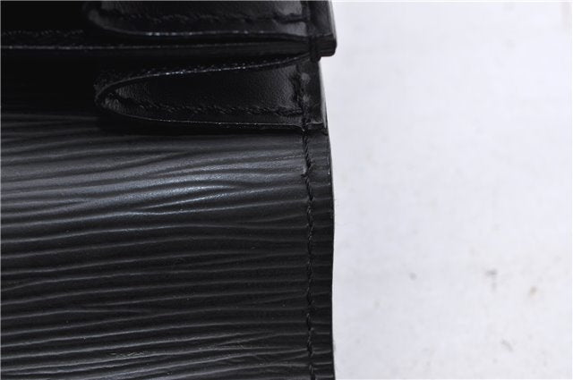 Authentic LOUIS VUITTON Epi Serviette Conseiller Black Briefcase M54422 LV 8424C