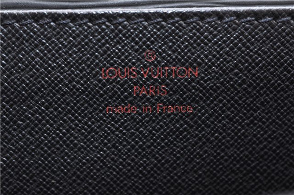 Authentic LOUIS VUITTON Epi Serviette Conseiller Black Briefcase M54422 LV 8424C
