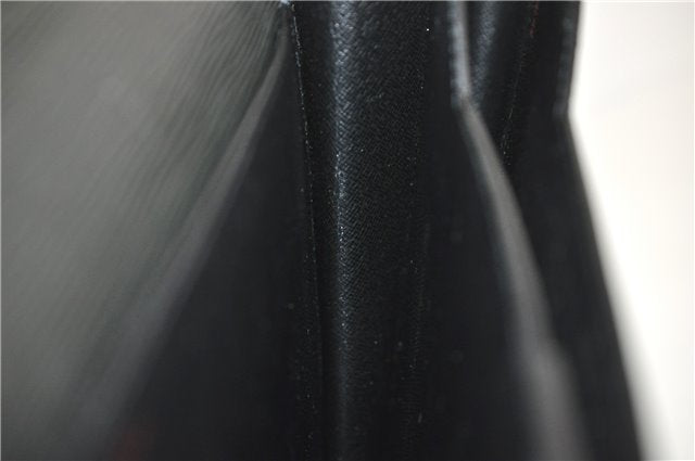 Authentic LOUIS VUITTON Epi Serviette Conseiller Black Briefcase M54422 LV 8424C