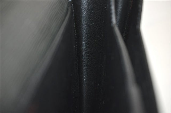 Authentic LOUIS VUITTON Epi Serviette Conseiller Black Briefcase M54422 LV 8424C