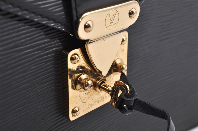 Authentic LOUIS VUITTON Epi Serviette Conseiller Black Briefcase M54422 LV 8424C