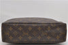 Auth Louis Vuitton Monogram Trousse Toilette 28 Clutch Hand Bag M47522 LV 8424D