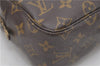 Auth Louis Vuitton Monogram Trousse Toilette 28 Clutch Hand Bag M47522 LV 8424D