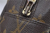 Auth Louis Vuitton Monogram Trousse Toilette 28 Clutch Hand Bag M47522 LV 8424D
