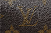 Auth Louis Vuitton Monogram Trousse Toilette 28 Clutch Hand Bag M47522 LV 8424D