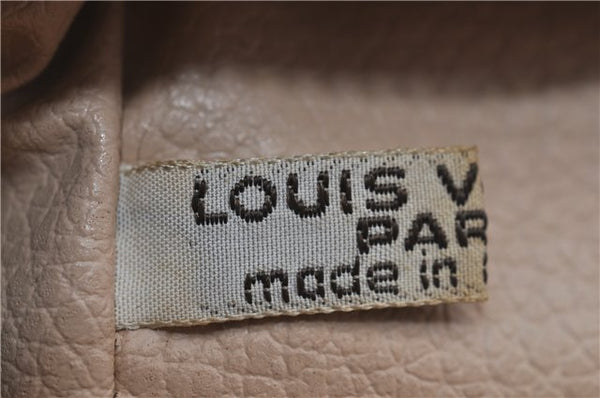 Auth Louis Vuitton Monogram Trousse Toilette 28 Clutch Hand Bag M47522 LV 8424D