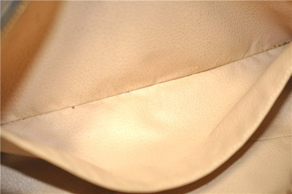 Auth Louis Vuitton Monogram Trousse Toilette 28 Clutch Hand Bag M47522 LV 8424D