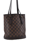 Authentic Louis Vuitton Damier Marais Bucket Shoulder Tote Bag N42240 LV 8425D