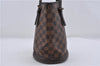 Authentic Louis Vuitton Damier Marais Bucket Shoulder Tote Bag N42240 LV 8425D