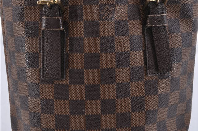 Authentic Louis Vuitton Damier Marais Bucket Shoulder Tote Bag N42240 LV 8425D